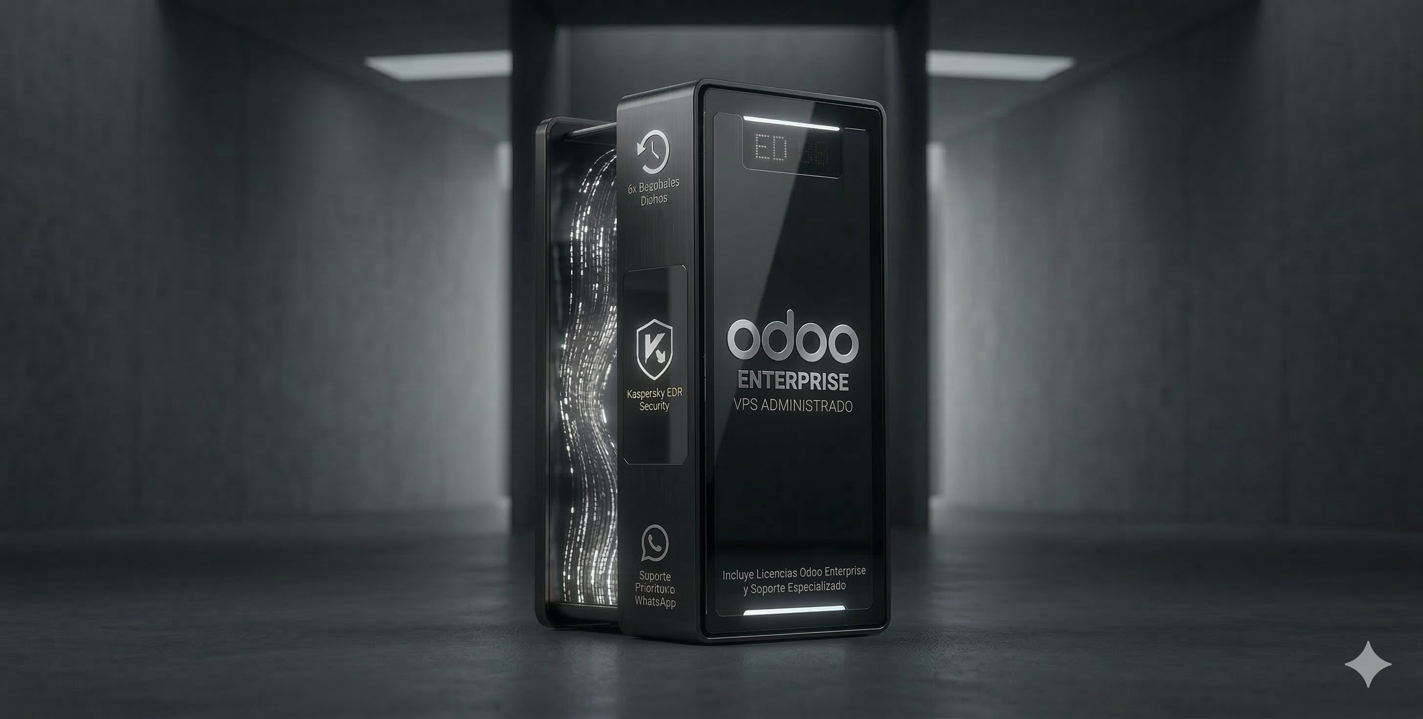 Managed Odoo VPS Solutions Black
